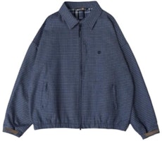 Timberland x C.F. Stead SS24 靛藍麂皮格紋哈靈頓外套 男女通用款 A64CU Order Timberland x C.F. Stead SS24 靛藍麂皮格紋哈靈頓外套 男女通用款 A64CU