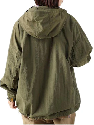 Timberland x C F Stead SS24 Jaket Indigo Suede Half-Zip Windbreaker Unisex A64DF 1