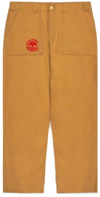 Timberland x CLOT Collaboration Embroidered Geometric Pattern Brown Pants Unisex A63K5-P47 Lookbook Timberland x CLOT Collaboration Embroidered Geometric Pattern Brown Pants Unisex A63K5-P47