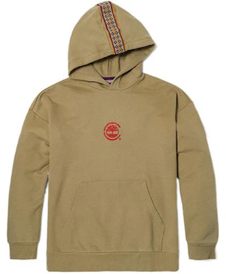 Timberland x CLOT 刺绣男女同款复古卡其色卫衣 A63KR-918 Buy Timberland x CLOT 刺绣男女同款复古卡其色卫衣 A63KR-918