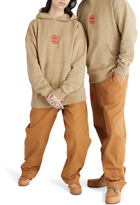 Timberland x CLOT 刺绣男女同款复古卡其色卫衣 A63KR-918 Shop Timberland x CLOT 刺绣男女同款复古卡其色卫衣 A63KR-918