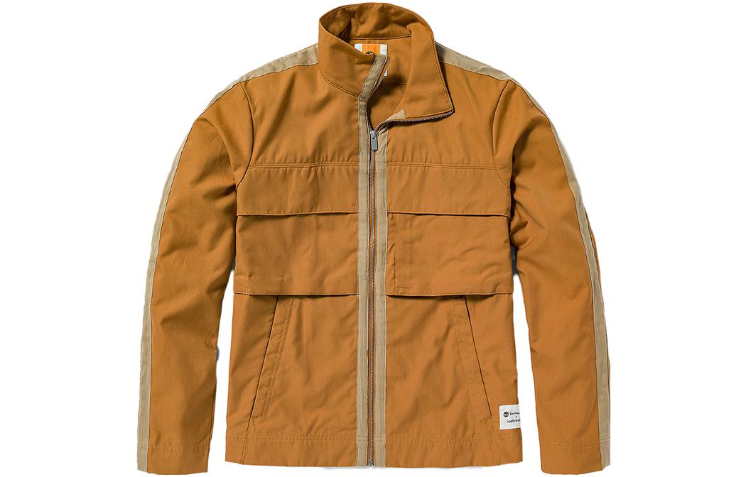 Timberland x Icebreaker Wheat Collar Zip Jacket with Pocket A6J7D-P47