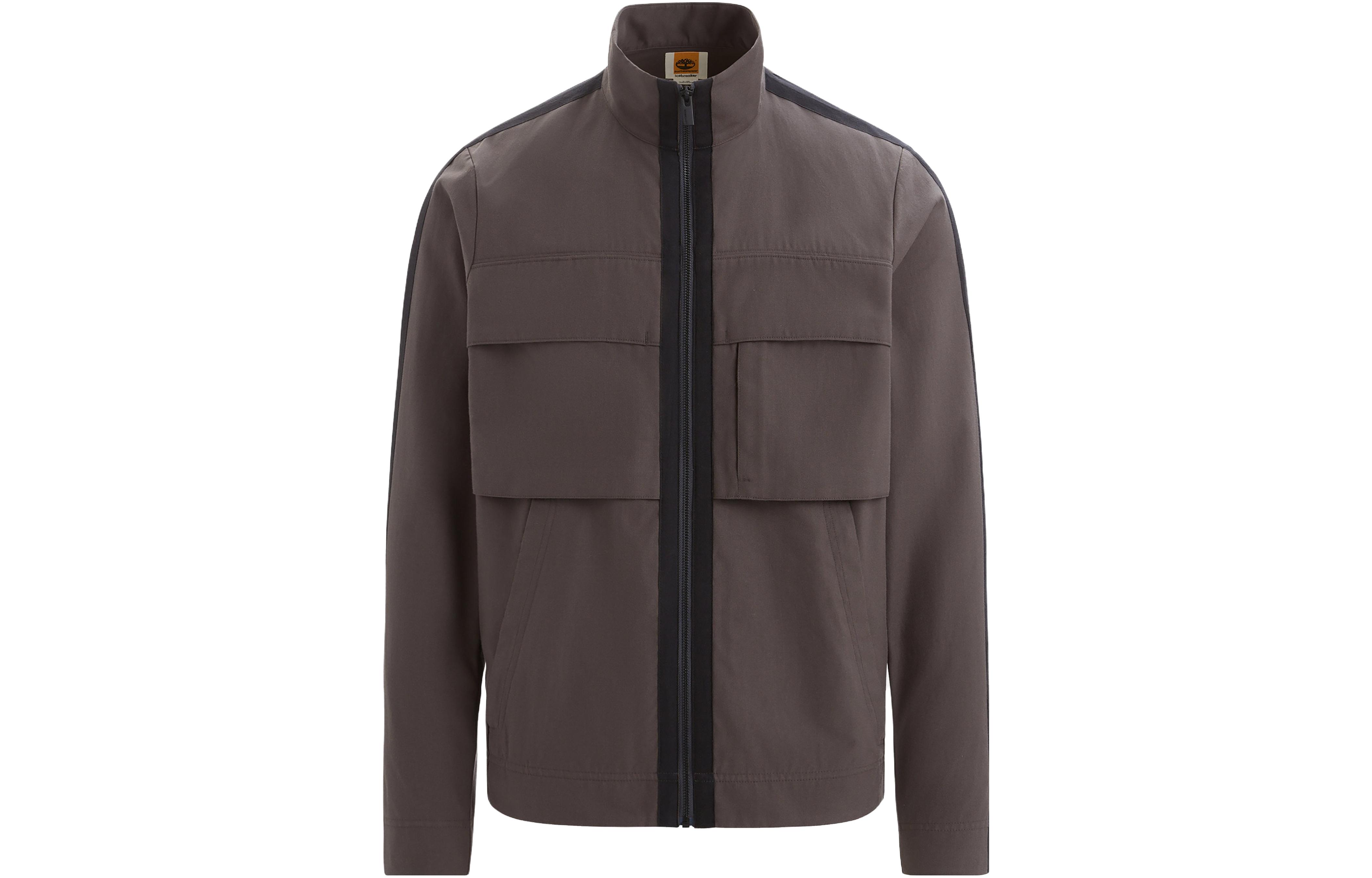 Timberland Icebreaker Wool Pocket Utility Jacket Brown A6J7DDV1