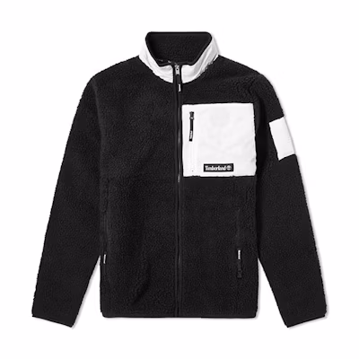 Timberland MASTERMIND WORLD Fleece Jacket Black Winter Collaboration. A28ZA-N92