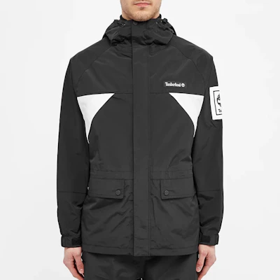 Timberland x MASTERMIND WORLD Logo Print Colorblock Hoodie Jacket Black Men’s. A28YC-N92 Purchase Timberland x MASTERMIND WORLD Logo Print Colorblock Hoodie Jacket Black Men’s. A28YC-N92