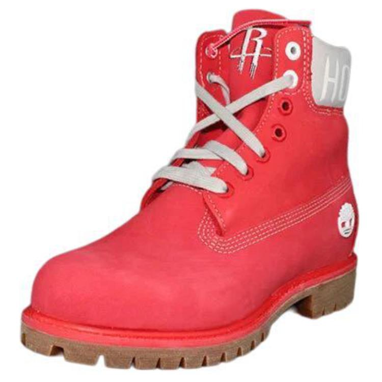 Timberland X NBA Houston Rockets 6 Inch PRM Boot 'Red Nubuck' 圖 3