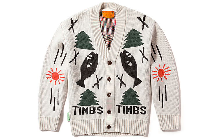 Timberland NINA CHANEL ABNEY FUTURE73 White Graffiti Jacket Long Sleeve A5N9Z-V04