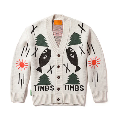 Timberland NINA CHANEL ABNEY FUTURE73 White Graffiti Jacket Long Sleeve A5N9Z-V04