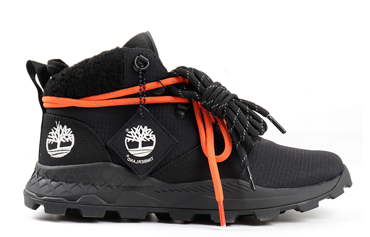 Order Timberland x Raeburn Brooklyn Mid Stoff-Sneaker ''Schwarzes Canvas'' TB0A283A