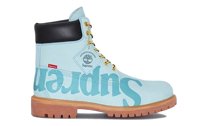 Order 添柏岚 x Supreme 6英寸防水靴 '蓝色印花款' A2MTD