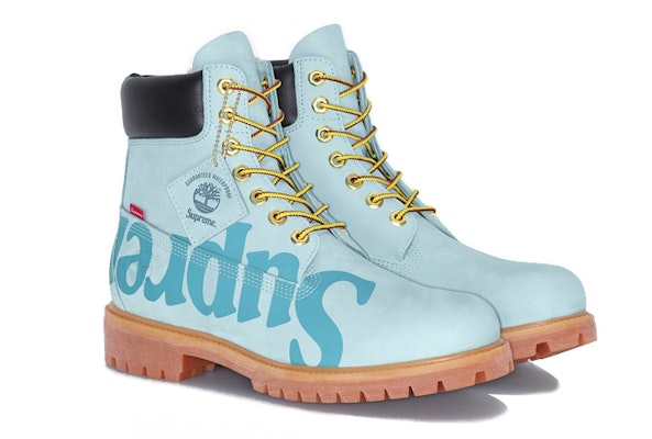 添柏岚 x Supreme 6英寸防水靴 '蓝色印花款' A2MTD Lookbook 添柏岚 x Supreme 6英寸防水靴 '蓝色印花款' A2MTD