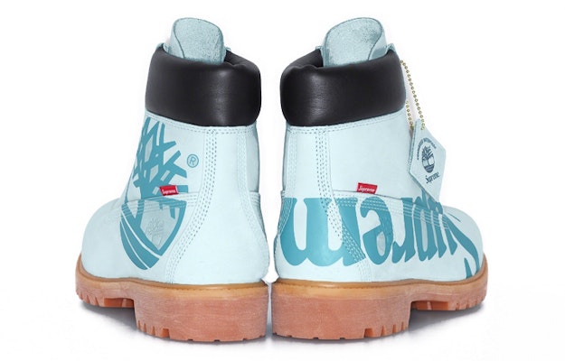 添柏岚 x Supreme 6英寸防水靴 '蓝色印花款' A2MTD Shop 添柏岚 x Supreme 6英寸防水靴 '蓝色印花款' A2MTD