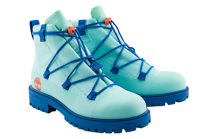 Shop 팀버랜드 x 수잔 우드 헹겔 퓨처73 니트 6인치 부츠 '틸' A67JF-S47