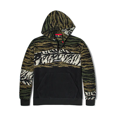 Timberland Year of the Tiger Camo Fleece Half-Zip Hoodie - Tiger Camo A27FG-CN2