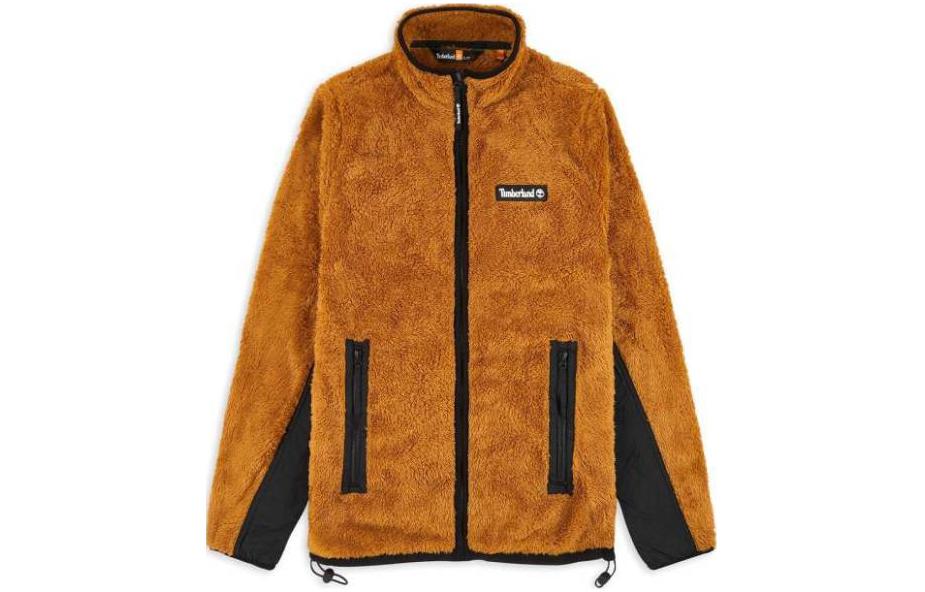 Timberland Yellow Fleece Logo Zip-Up Comfort Jacket TB0A6JJ1-P47