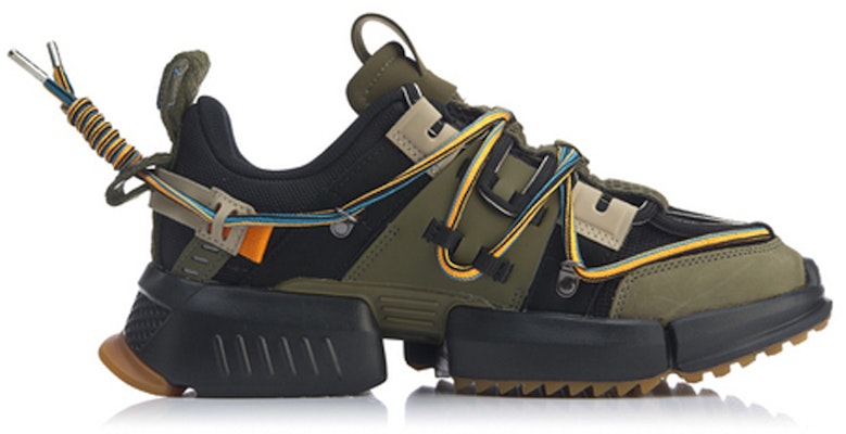 Li-Ning Titan x 2019 New York Fashion Week 'Black Green' AGLP075-10 Order Li-Ning Titan x 2019 New York Fashion Week 'Black Green' AGLP075-10