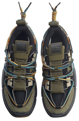 Li-Ning Titan x 2019 New York Fashion Week 'Black Green' AGLP075-10 Shop Li-Ning Titan x 2019 New York Fashion Week 'Black Green' AGLP075-10