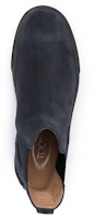 Shop TOD'S ディープブルー アンクルブーツ (スリッポン) XXM03E00P20RE0U805