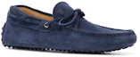 Lookbook Loafer Kulit Suede Kasual TOD'S 'Biru' XXM0GW05470RE0U820