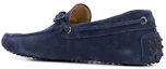 Shop Loafer Kulit Suede Kasual TOD'S 'Biru' XXM0GW05470RE0U820