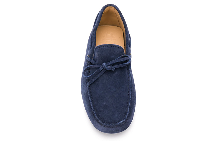 Purchase Loafer Kulit Suede Kasual TOD'S 'Biru' XXM0GW05470RE0U820