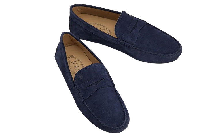 TOD'S City Gommino 'Blue Velvet Loafer' 圖 2