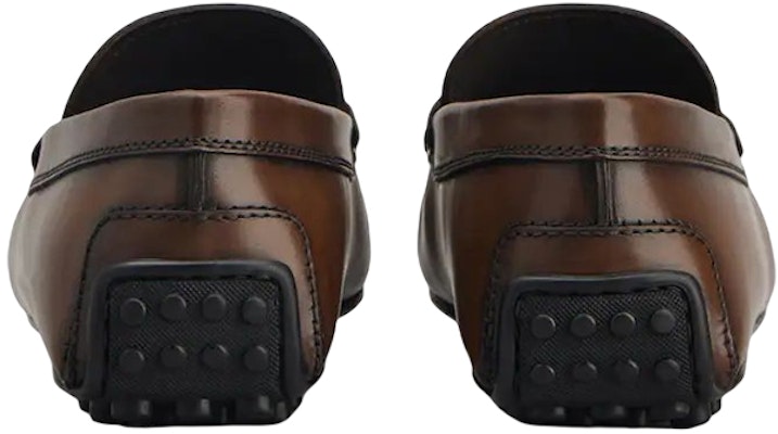 TOD'S City Gommino 'Brown Emblem Leather Loafer' XXM42C00640D9CS801 Shop TOD'S City Gommino 'Brown Emblem Leather Loafer' XXM42C00640D9CS801