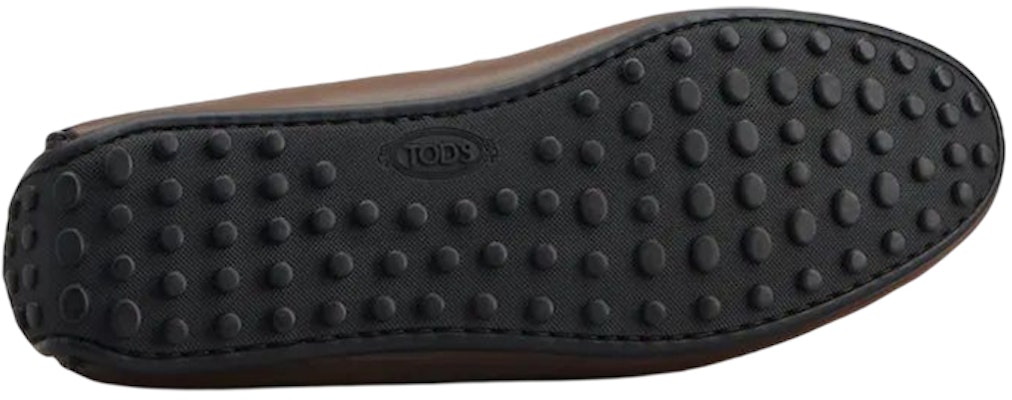 TOD'S City Gommino 'Brown Emblem Leather Loafer' XXM42C00640D9CS801 Purchase TOD'S City Gommino 'Brown Emblem Leather Loafer' XXM42C00640D9CS801