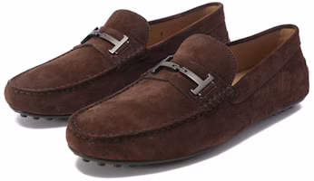 Shop TOD'S托德斯 City系列 絨面 套腳輕便舒適 休閒鞋 男款 棕色