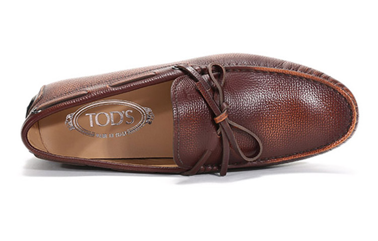 TOD'S City Gommino Leather Loafers 'Brown' 圖 5