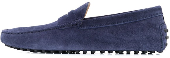 TOD'S City Grommino Driving Loafers 'Blue Texture' XXM64C00640RE0U820 TOD'S City Grommino Driving Loafers 'Blue Texture' XXM64C00640RE0U820