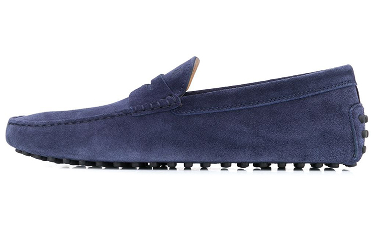 TOD'S City Grommino Driving Loafers 'Blue Texture' XXM64C00640RE0U820