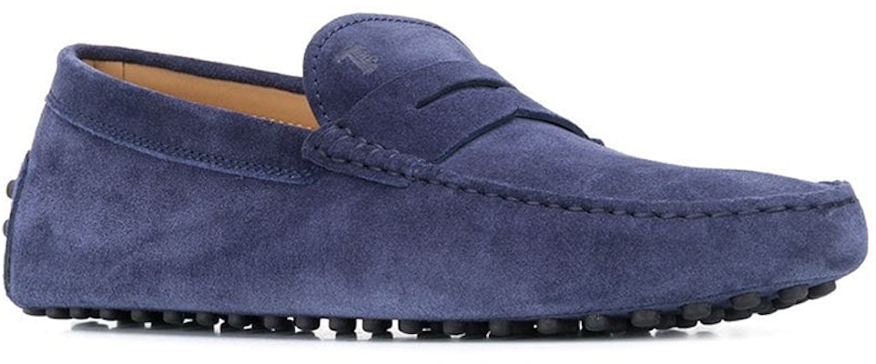 TOD'S City Grommino Driving Loafers 'Blue Texture' XXM64C00640RE0U820 Order TOD'S City Grommino Driving Loafers 'Blue Texture' XXM64C00640RE0U820