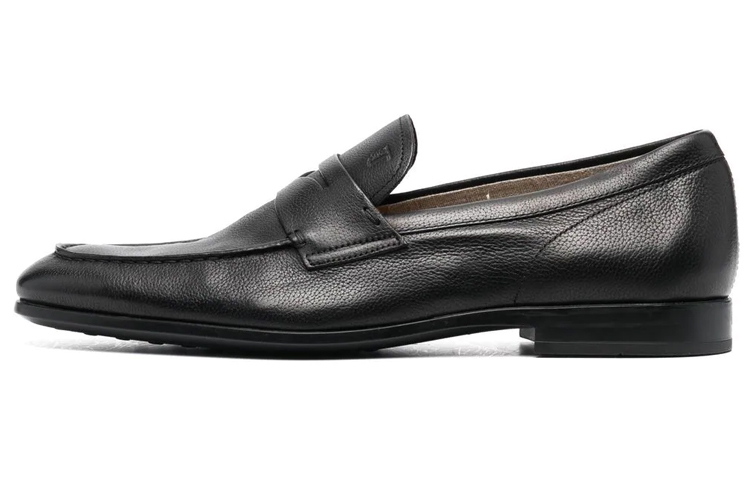 TOD'S Classic Loafer 'Logo Embossed Black'