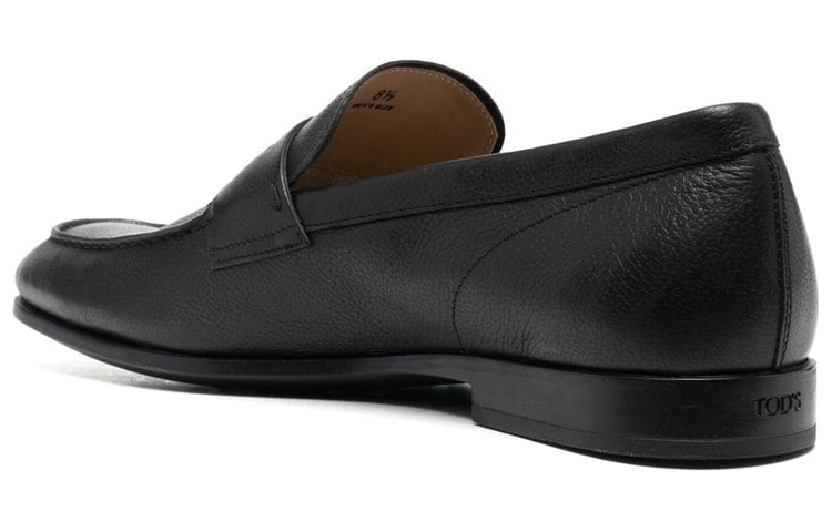 TOD'S Classic Loafer 'Logo Embossed Black' 圖 3