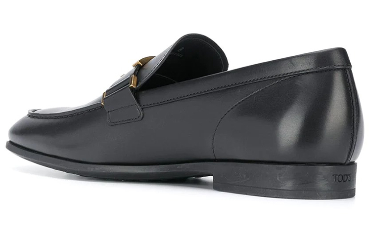 TOD'S Classic T-Logo Loafer 'Black' 圖 3
