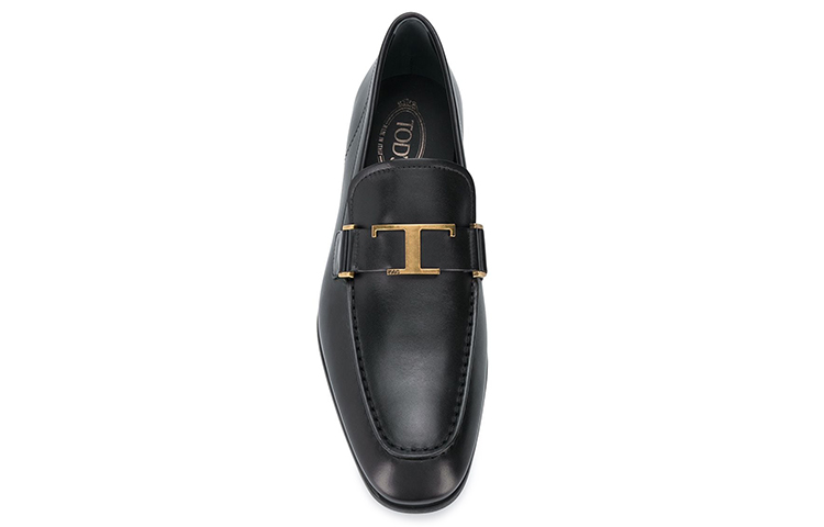 TOD'S Classic T-Logo Loafer 'Black' 圖 4