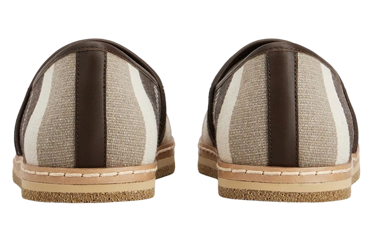 TOD'S Fabric Cotton Blend 'Striped Brown Fisherman' 圖 3