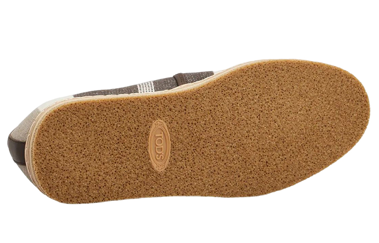 TOD'S Fabric Cotton Blend 'Striped Brown Fisherman' 圖 4