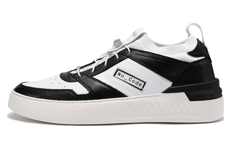 TOD'S Fabric Platform Low-Top Sneakers 'Black' XXM14C0HB60S0V0002