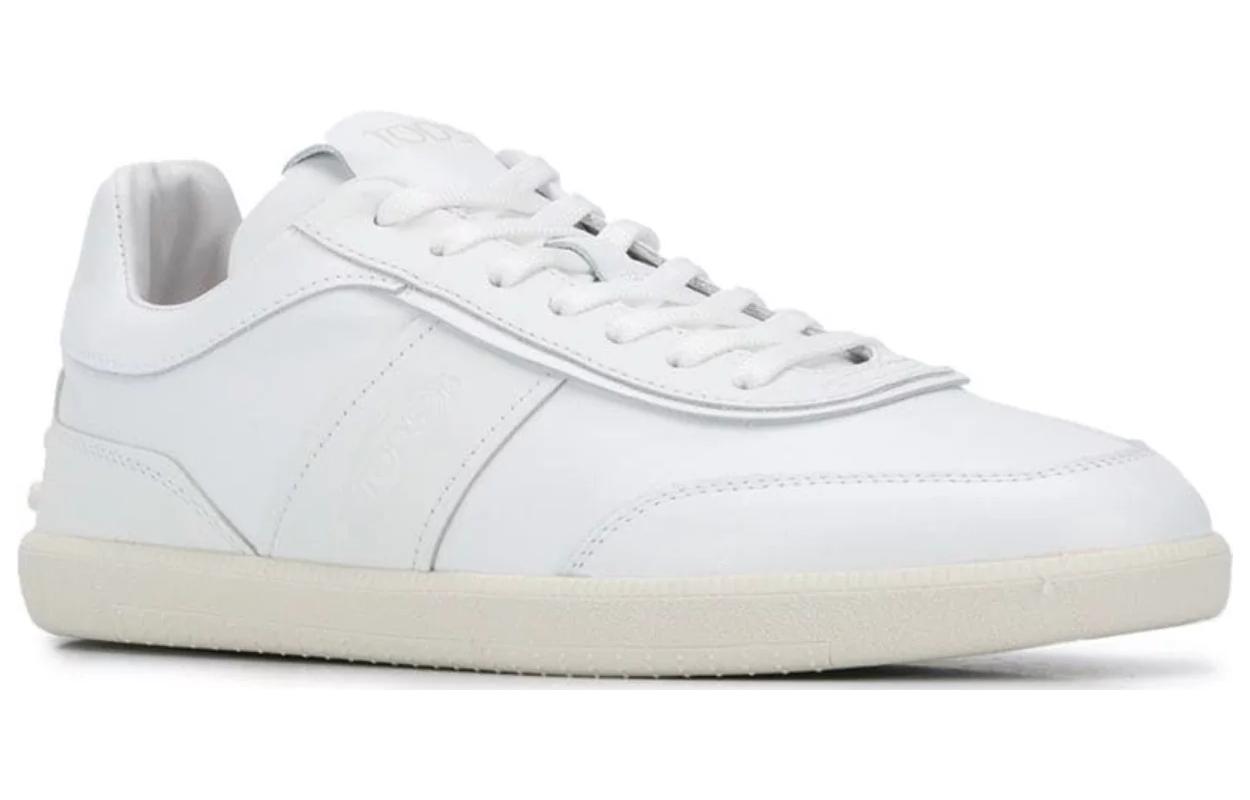 Lookbook TOD'S 托德斯 時尚運動 低幫 板鞋 男款 白色