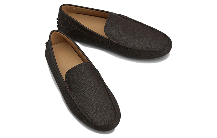 Order 托德斯Gommino深棕色真皮鞋 XXM64C00040EK0S804