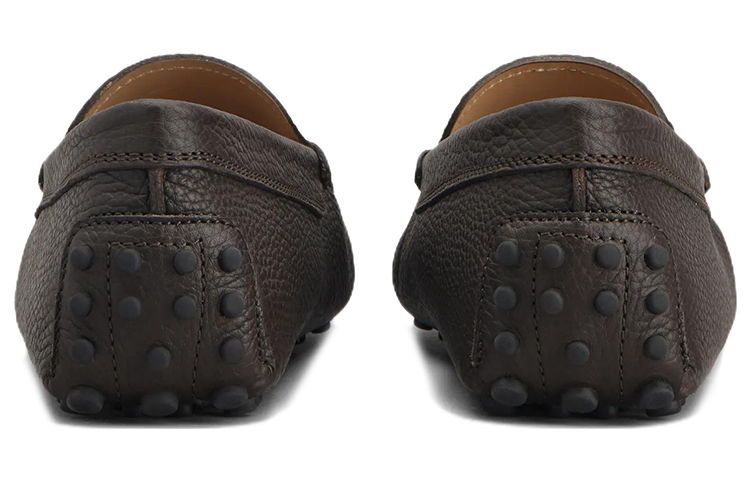 Lookbook 托德斯Gommino深棕色真皮鞋 XXM64C00040EK0S804