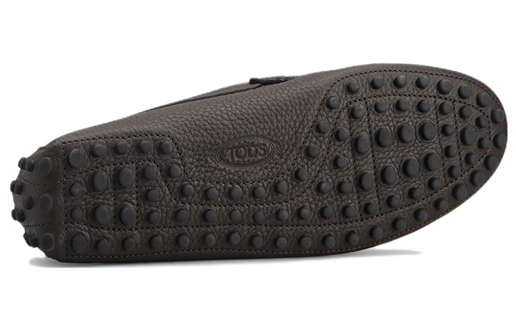 Shop 托德斯Gommino深棕色真皮鞋 XXM64C00040EK0S804