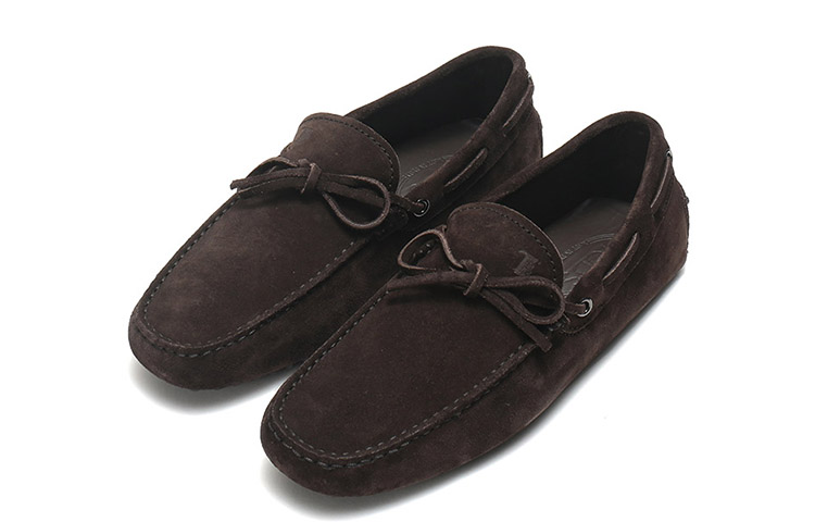 Lookbook トッズ ゴンミーノ スエードブラウン XXM0GW05470RE0S800