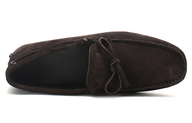 Shop トッズ ゴンミーノ スエードブラウン XXM0GW05470RE0S800