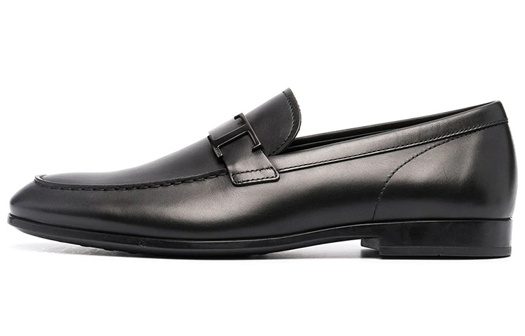 TOD'S Gommino Driving Shoes 'Black Logo Plaque' XXM51B0EB00D90B999