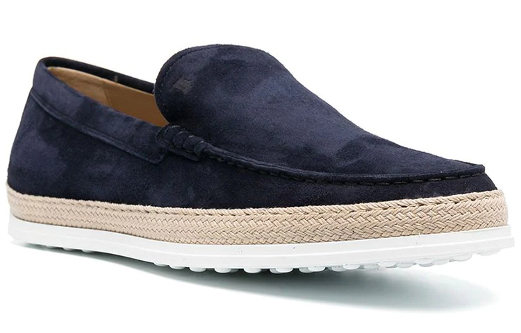 TOD'S Gommino Loafer 'Blue Velvet' 圖 2