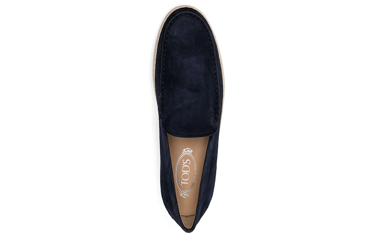 TOD'S Gommino Loafer 'Blue Velvet' 圖 4