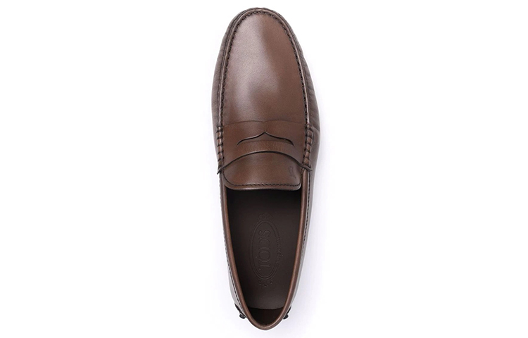 TOD'S Gommino Loafer 'Brown Calfskin' 圖 4